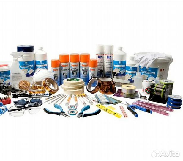 Расходные материалы для принтеров и мфу. Материалы для электрики. Упаковочный матермалы. Припой castolin 5286. Материалы для шлифования металла.