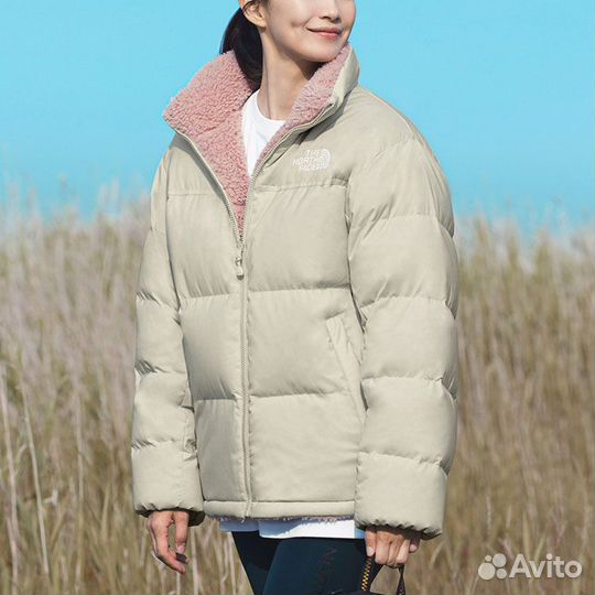 THE north face Down Jacket Unisex Pink (XXL)(59)