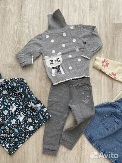 Вещи для девочки 86р пакет