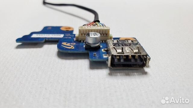 Плата включения и USB ноутбука Samsung RV511 RV520
