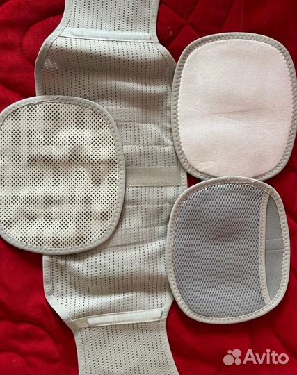 Пояснично-крестцовый бандаж с накладками