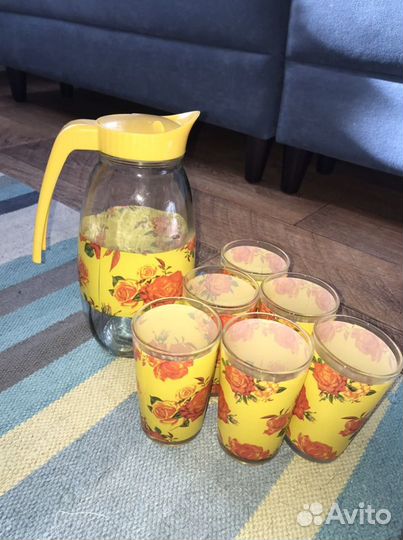 Набор для напитков кувшин стаканы