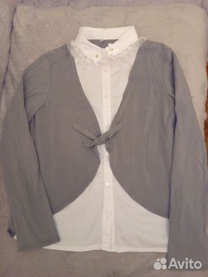 Кофточка школьная 152