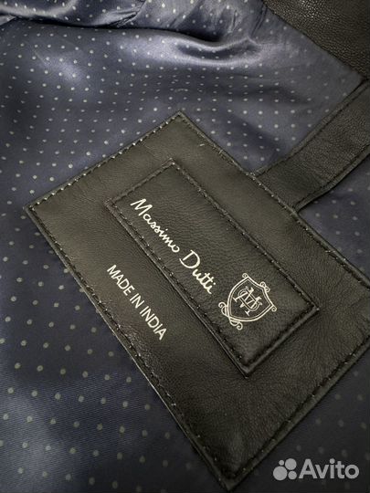 Кожаная куртка Massimo Dutti