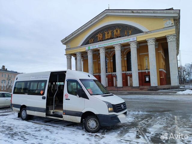 Пассажирские перевозки микроавтобус 16 мест
