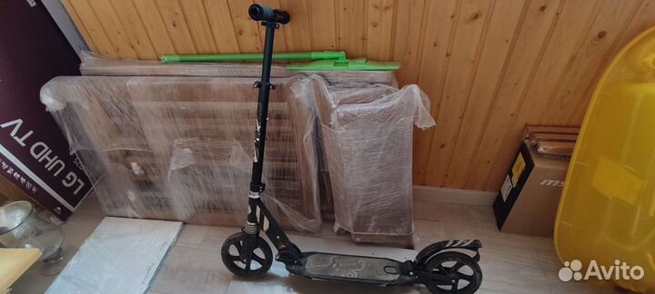 Самокат с амортизаторами