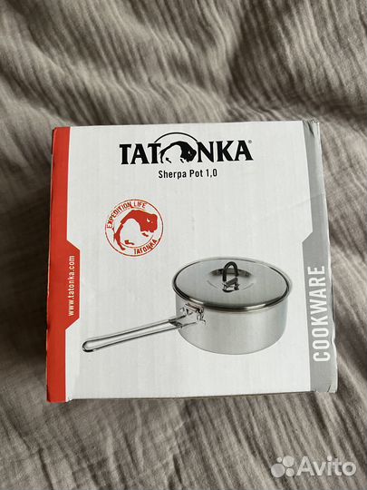 Tatonka sherpa pot 1,0 котелок походный