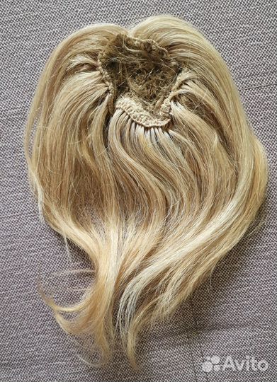 Шиньон из натуральных волос