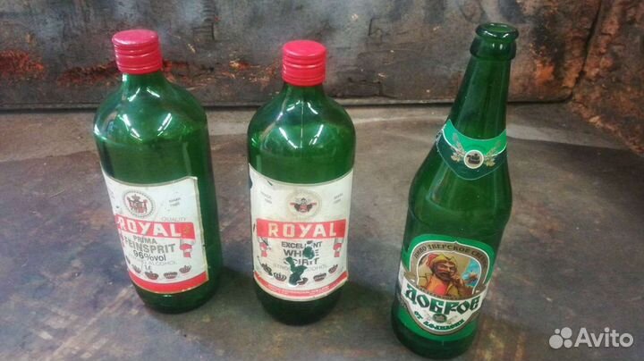 Бутылки СССР