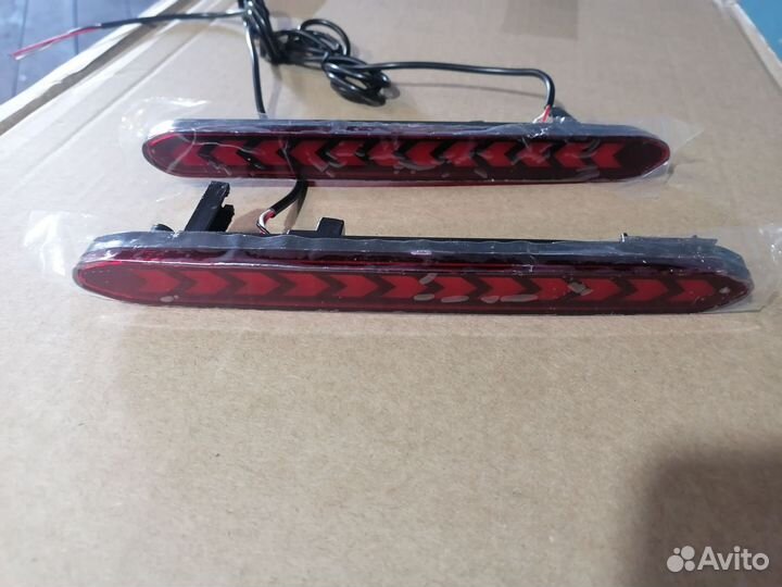 LED фонари в задний бампер Honda Accord 7