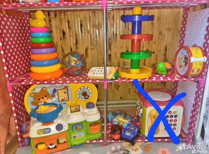 Развивающие игрушки пакетом