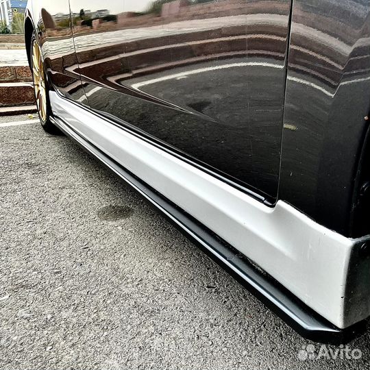 Боковые сплиттеры для Subaru Impreza GE/GH WRX 2