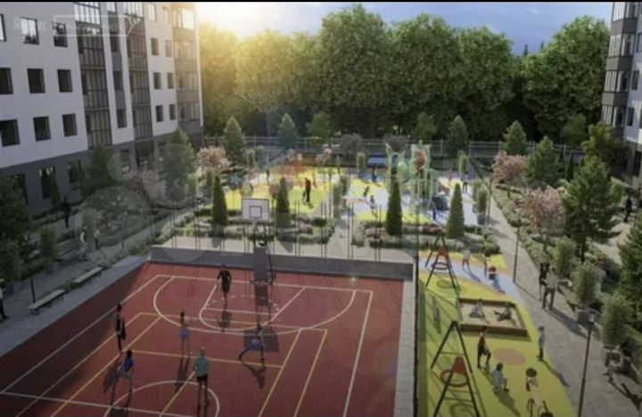 2-к. квартира, 58 м², 3/10 эт.