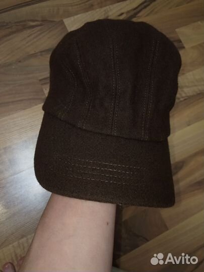 Кепка шерстяная с ушами Wigens 57 см