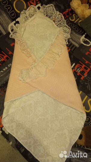 Конверт на выписку для девочки весна