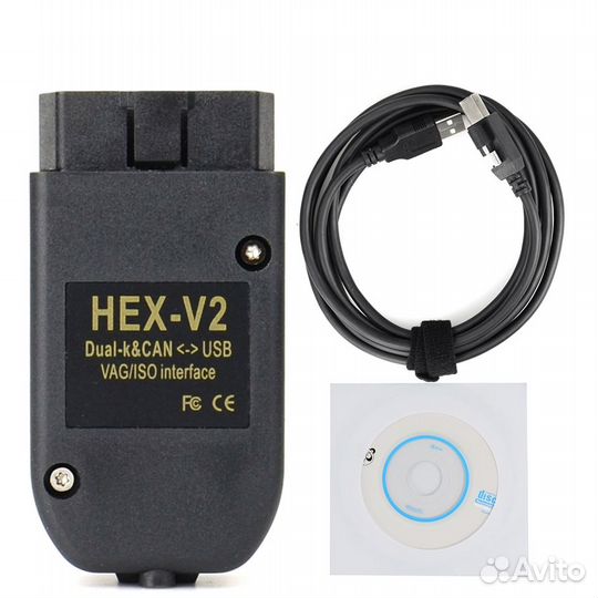 Автосканер vcds HEX-V2