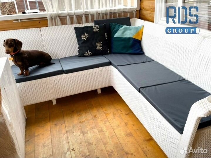 Садовая Мебель Ротанг / Подушки в Подарок