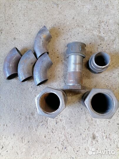 Отводы, сгоны, муфты, контргайки стальные