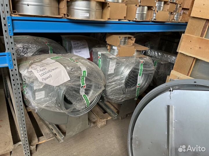 Вентилятор радиальный среднего давления 220/380В