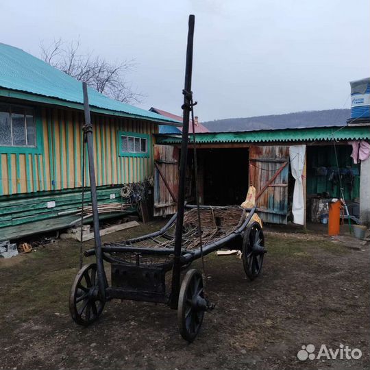 Телега для лошади, конная