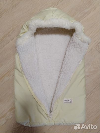 Меховой конверт для малыша