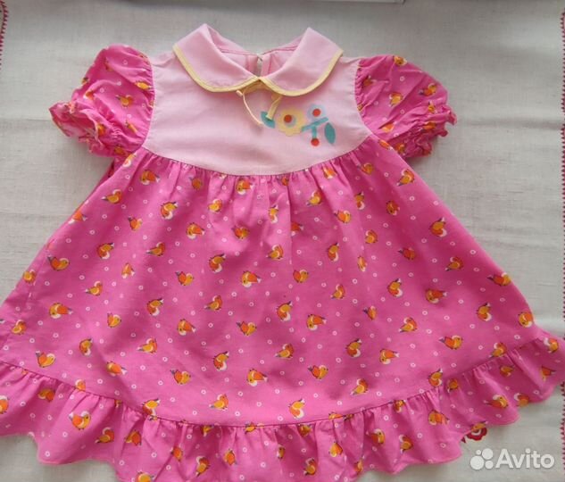 Платья детские СССР