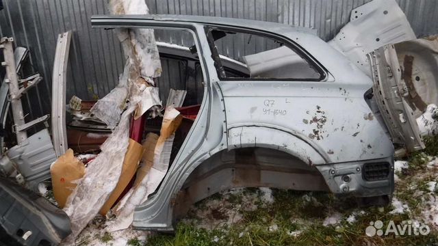 Крыло заднее левое Audi Q7 (4L) 2005-2015