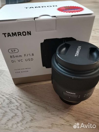 Объектив Tamron SP 85mm F1.8 Di VC USD for Nikon