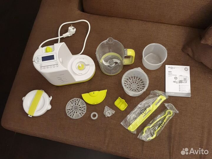 Agu Baby Пароварка блендер для дет. питания,5 в 1