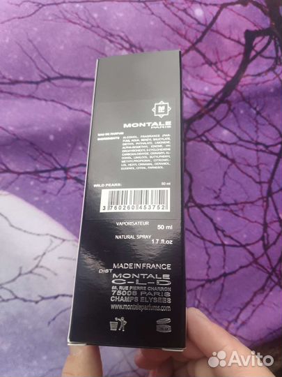 Montale Wild Pears 50ml оригинал