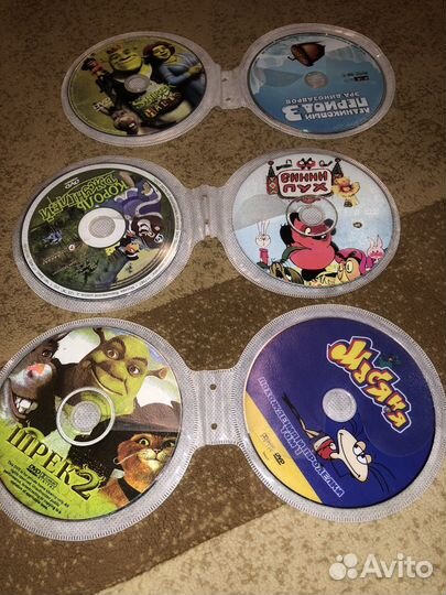 Dvd диски мультфильмы