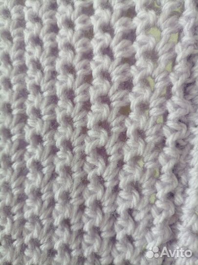 Пончо вязаное