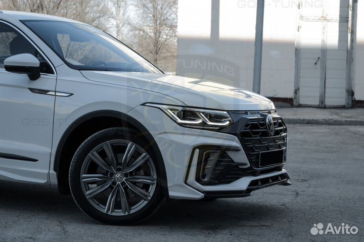 Обвес для Фольксваген Тигуан 2 2020 +