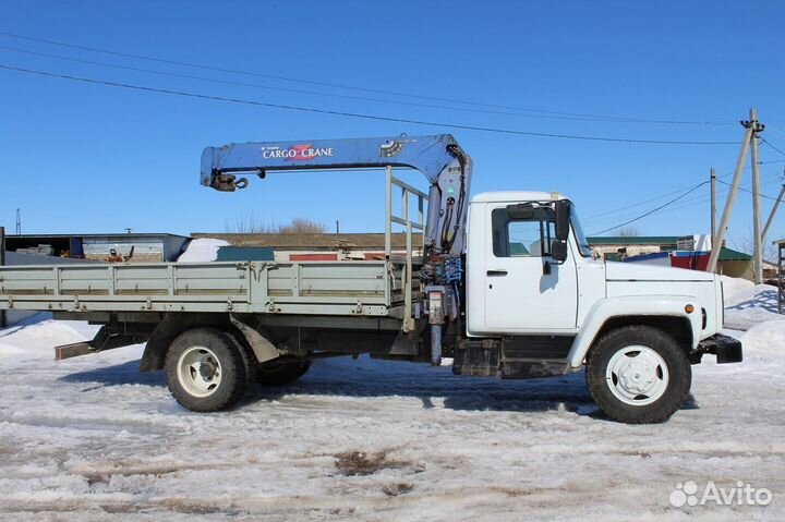 Кран-манипулятор (воровайка) грузоперевозки авто