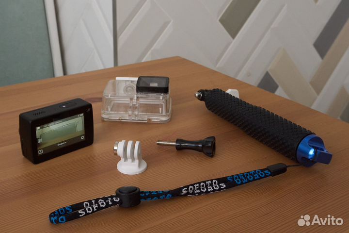 Экшн камера xiaomi yi 4k plus со стабилизатором