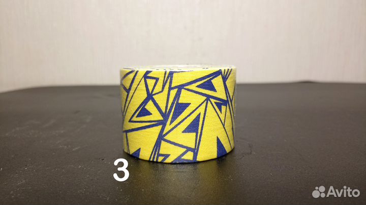 Кинезио тейп с крутыми принтами 5см х 5м