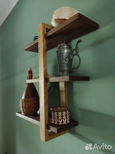 Полка для кашпо, ваз, статуэток и коллекций