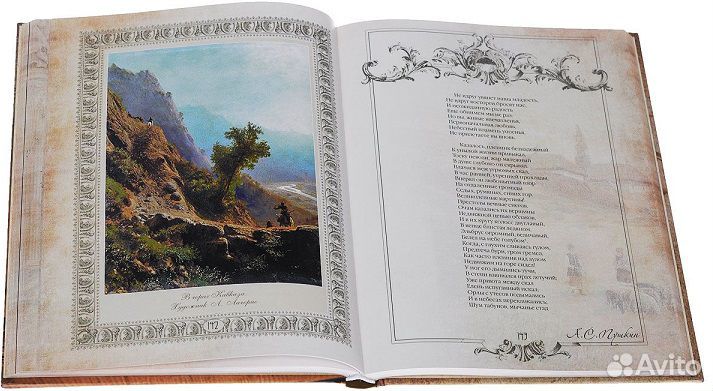 Книга подарочное издание Пушкин