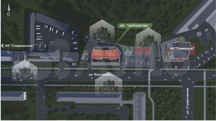1-к. квартира, 37,8 м², 11/16 эт.