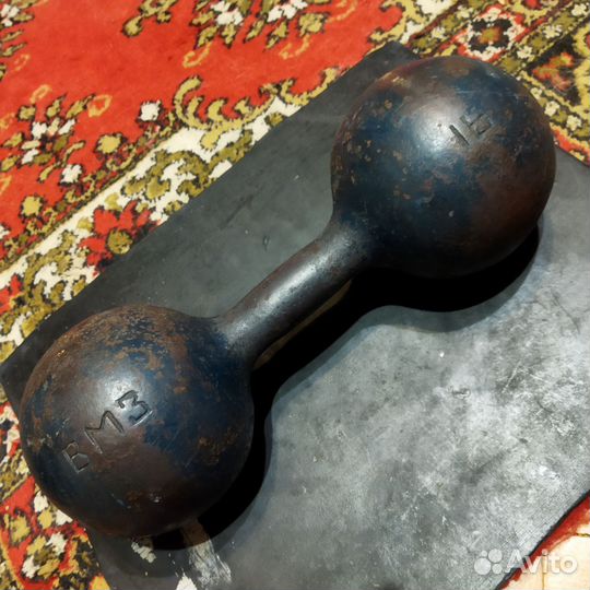 Гантель 16 кг вмз СССР