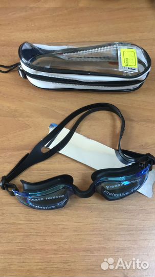 Очки для плавания купания бассейна в чехле Магазин