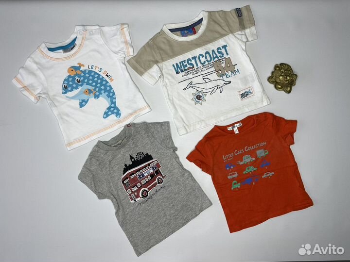 Пакет брендовых вещей на мальчика 62-68