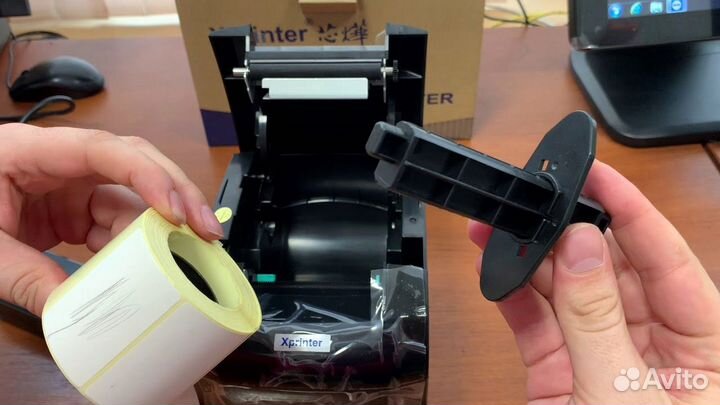 Принтер Xprinter xp365b для маркировки этикеток