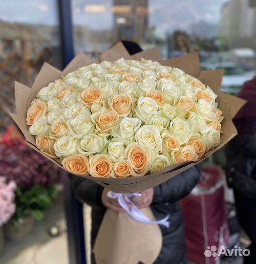 Букет из 101 розы