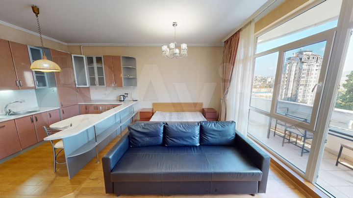 Квартира-студия, 60 м², 5/17 эт.