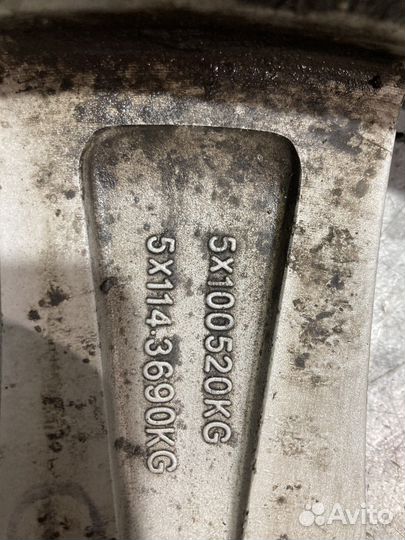 Диски r17 5x100 5x114.3