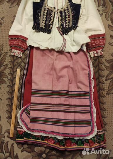 Женский костюм 19 века- Запад. Украина