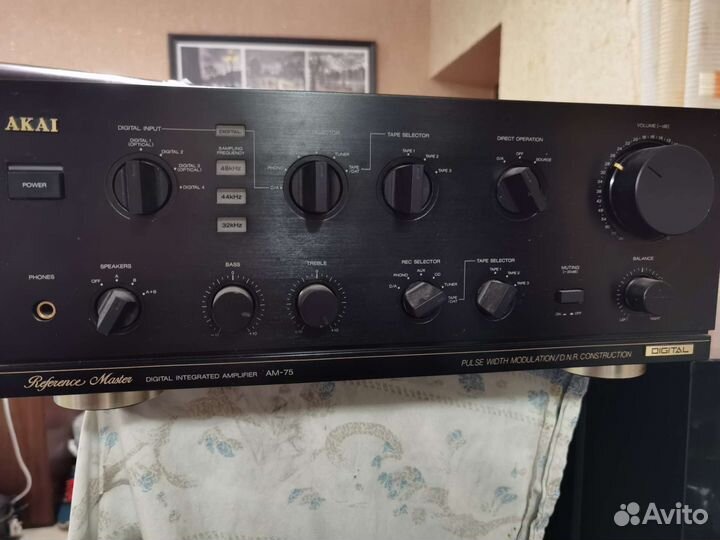 Кассетная дека akai 95 В стойке