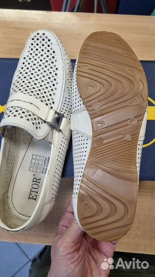 Мокасины мужские 40, Etor, Турция, новые