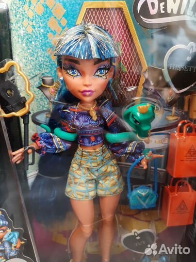 Кукла Монстер Хай Клео денил Faboolous Pets